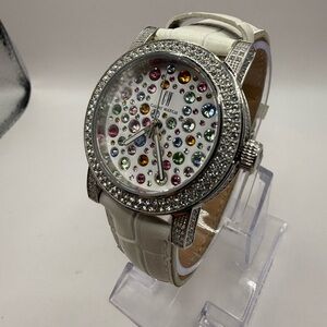 Capri Watch Multijoy Watch White Art Women's Men's Unisex (New Battery)